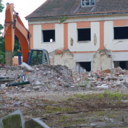 Démolition - Immeuble : démolition professionnelle d'immeubles de grande hauteur Auray