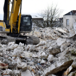 Déblais : nettoyez votre terrain en éliminant les débris et les déchets pour une surface propre Ostricourt